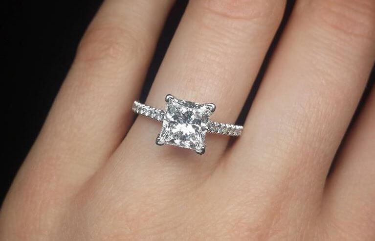 Princess Cut Diamond ring