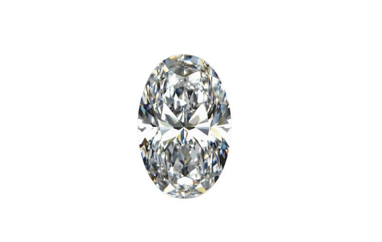 Oval Cut Diamond Size Chart